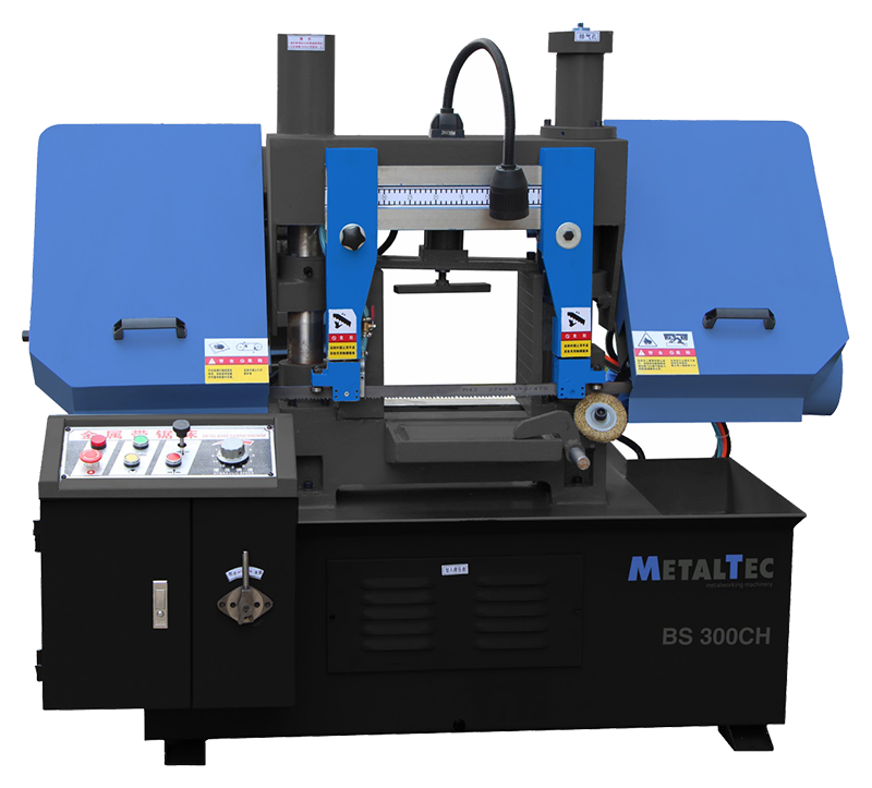 Полуавтоматический ленточнопильный станок для резки металла MetalTec BS 300 CH